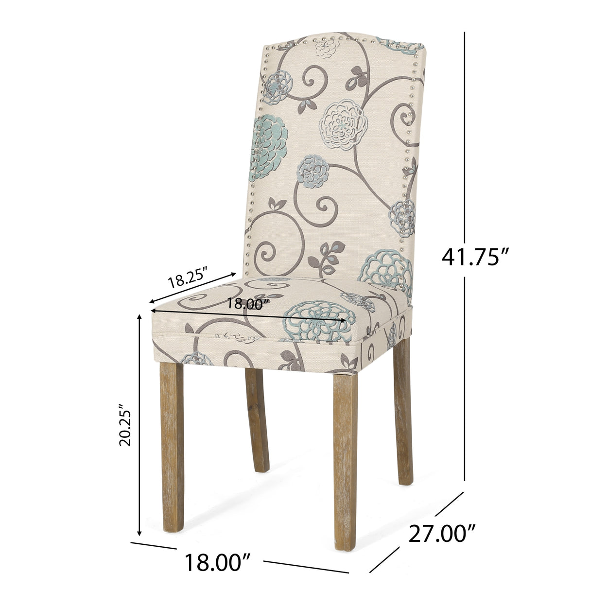 Bunce Fabric Dining Chair (Set of 4) by Christopher Knight Home