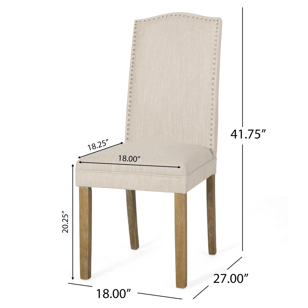 Bunce Fabric Dining Chair (Set of 4) by Christopher Knight Home