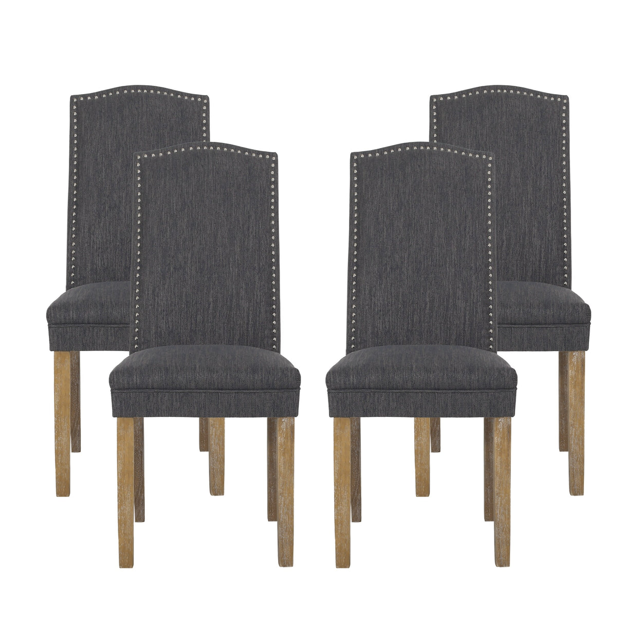 Bunce Fabric Dining Chair (Set of 4) by Christopher Knight Home