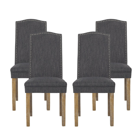 Bunce Fabric Dining Chair (Set of 4) by Christopher Knight Home