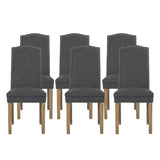 Bunce Fabric Dining Chair (Set of 6) by Christopher Knight Home