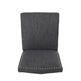 Bunce Fabric Dining Chair (Set of 6) by Christopher Knight Home