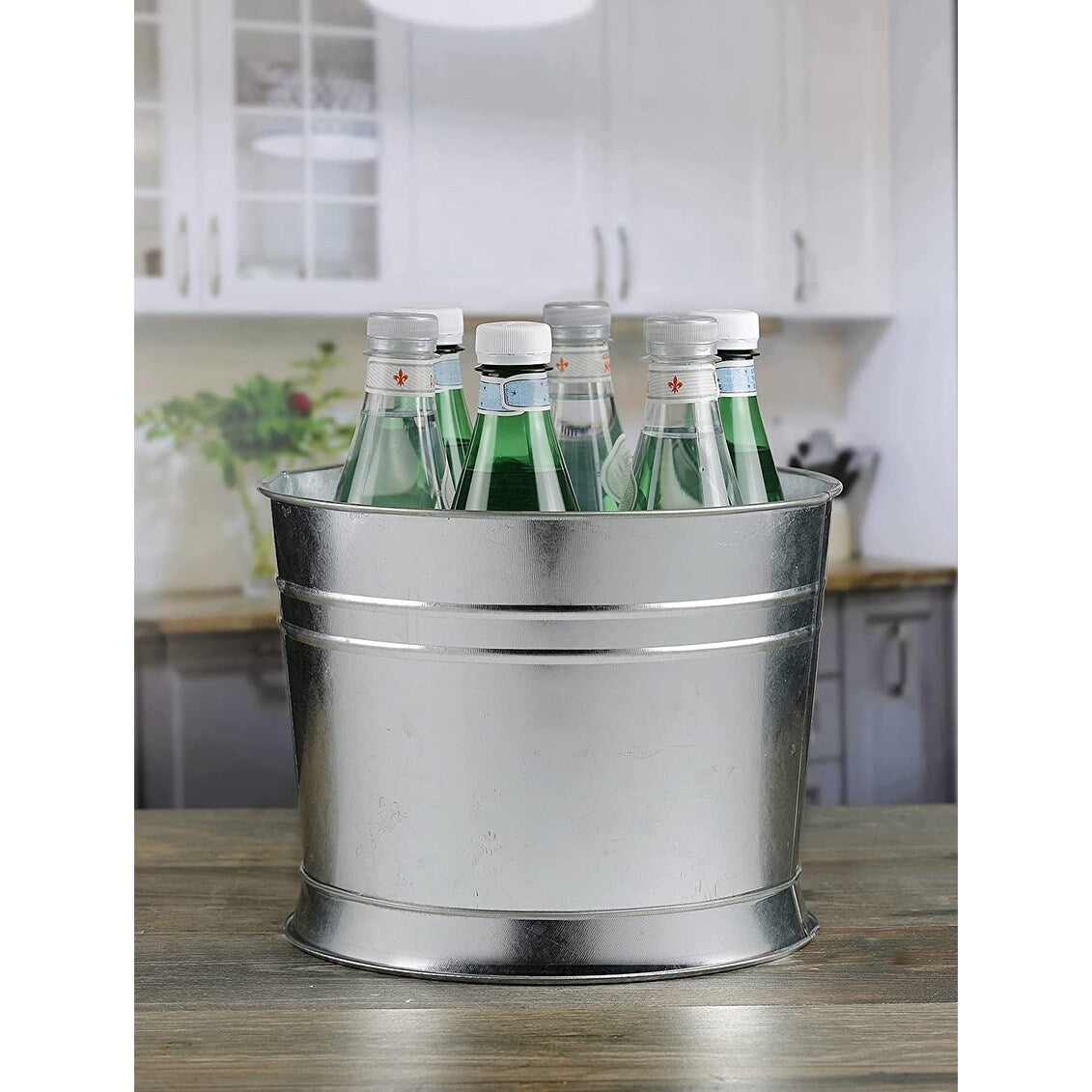 Bungalow Beverage Dispenser With Ice Insert, Fruit Infuser
