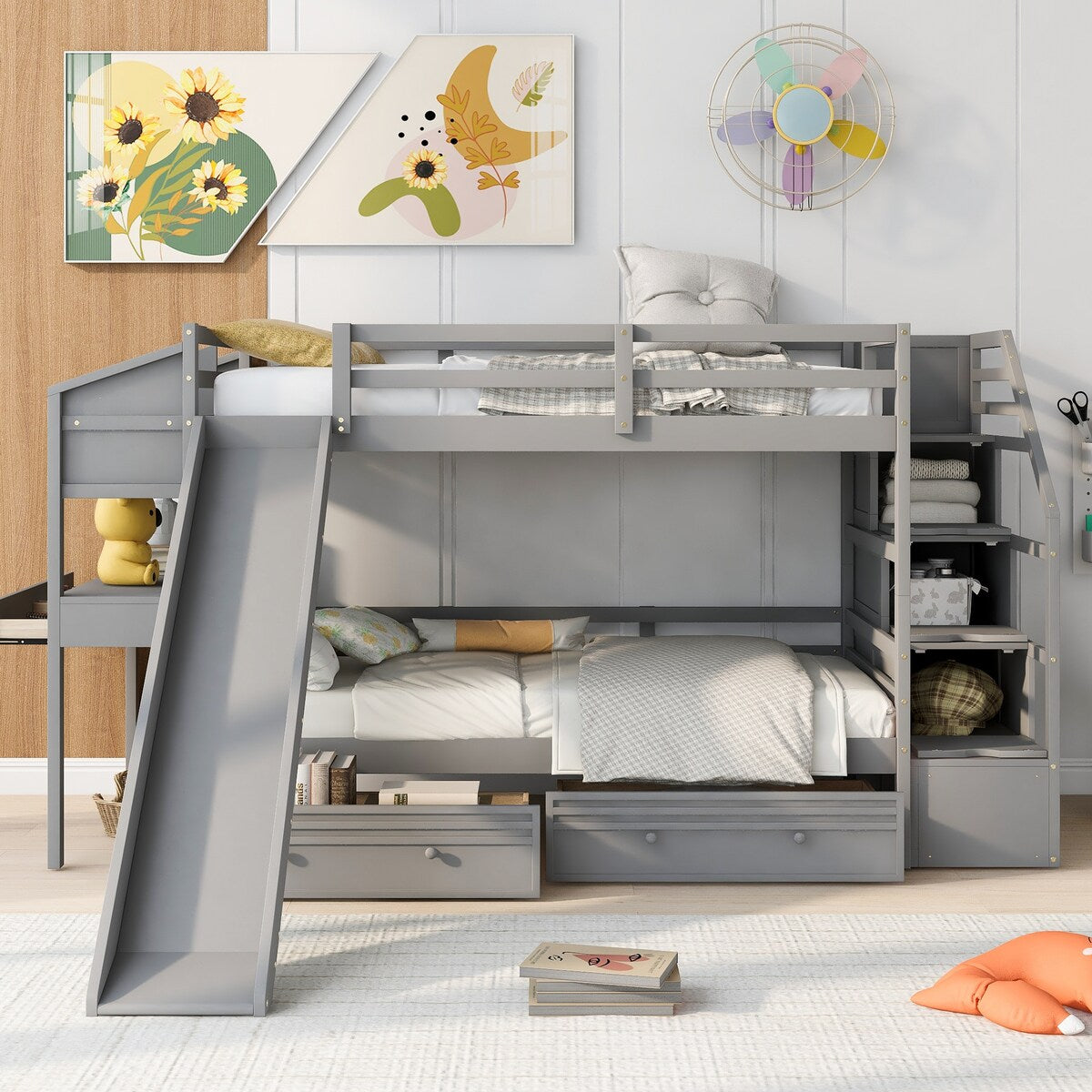 Bunk Bed with Storage