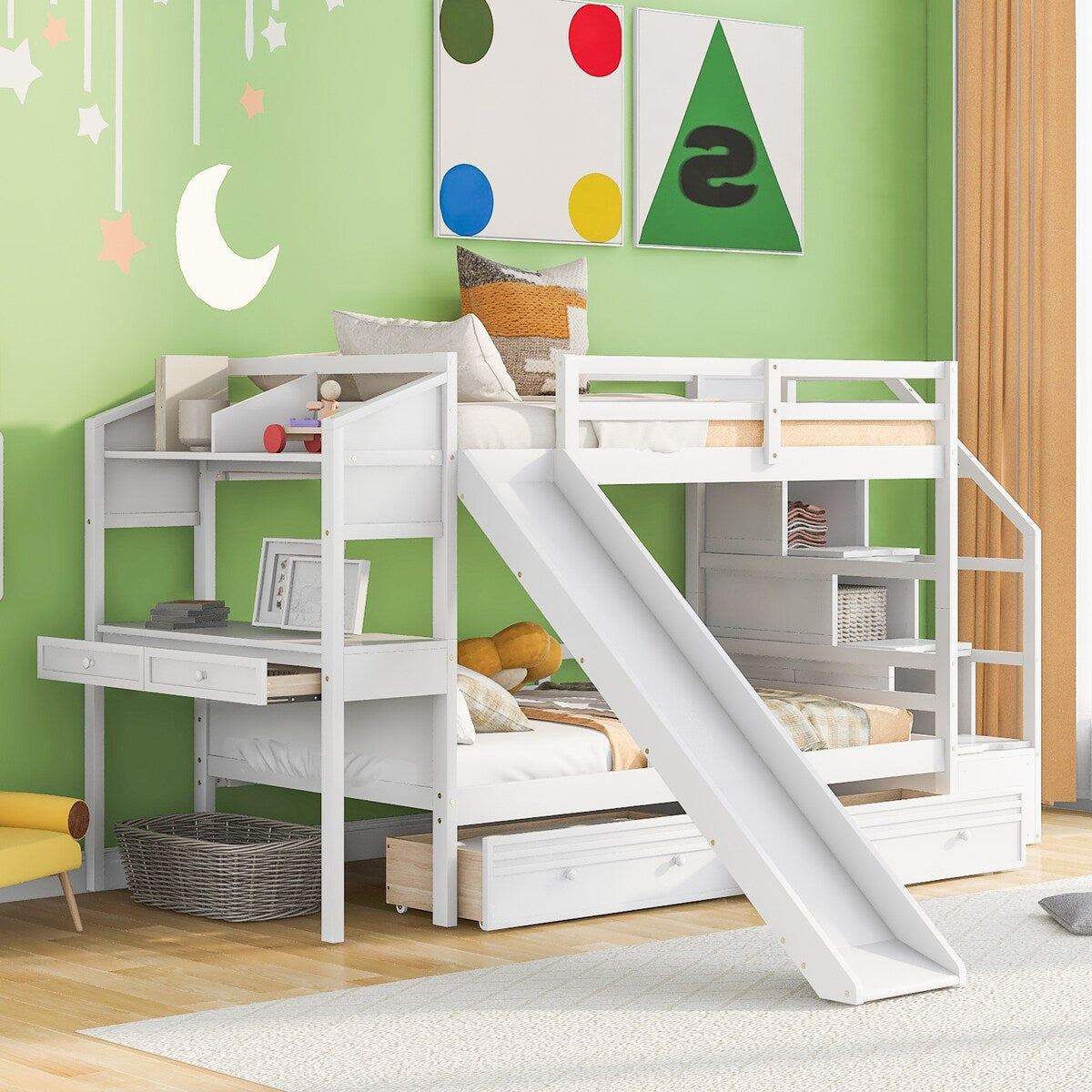 Bunk Bed with Storage