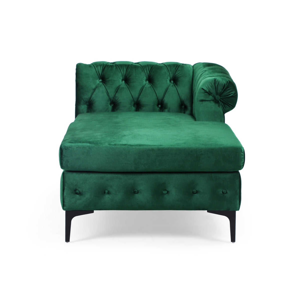 Burland Modern 3-seat Sectional Sofa w/ Chaise Lounge by Christopher Knight Home