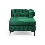 Burland Modern 3-seat Sectional Sofa w/ Chaise Lounge by Christopher Knight Home