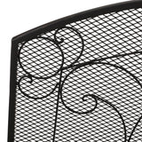 Burnell Contemporary Iron Fireplace Screen by Christopher Knight Home - 30.75" H x 36.00" W x 10.00" D