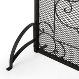Burnell Contemporary Iron Fireplace Screen by Christopher Knight Home - 30.75" H x 36.00" W x 10.00" D