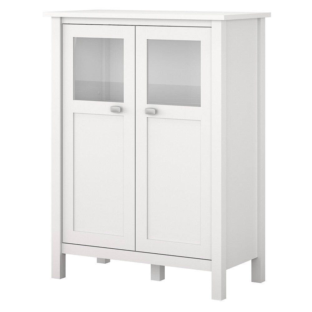 Bar Cabinet with Wine Storage in White