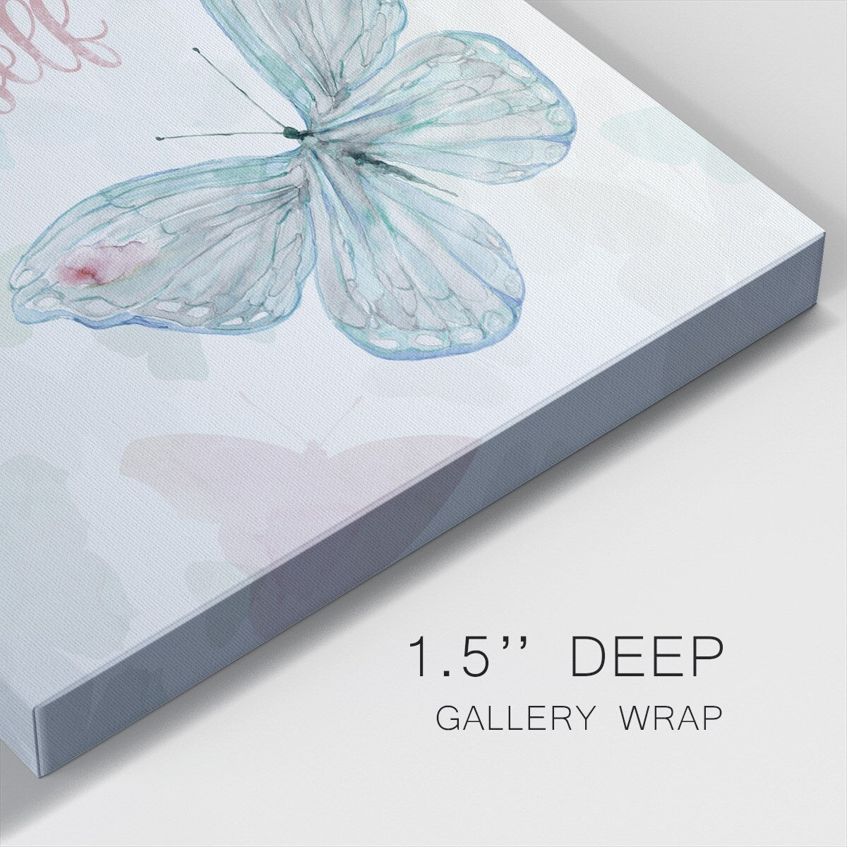 Butterfly Believe-Gallery Wrapped Canvas