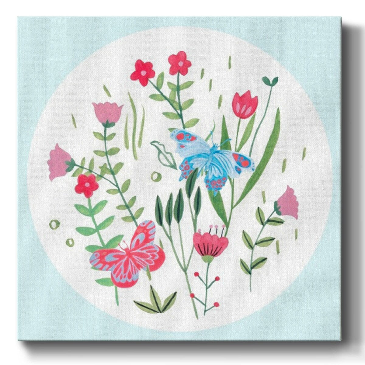 Butterfly Season III-Gallery Wrapped Canvas