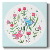 Butterfly Season III-Gallery Wrapped Canvas
