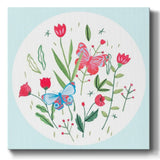 Butterfly Season V-Gallery Wrapped Canvas