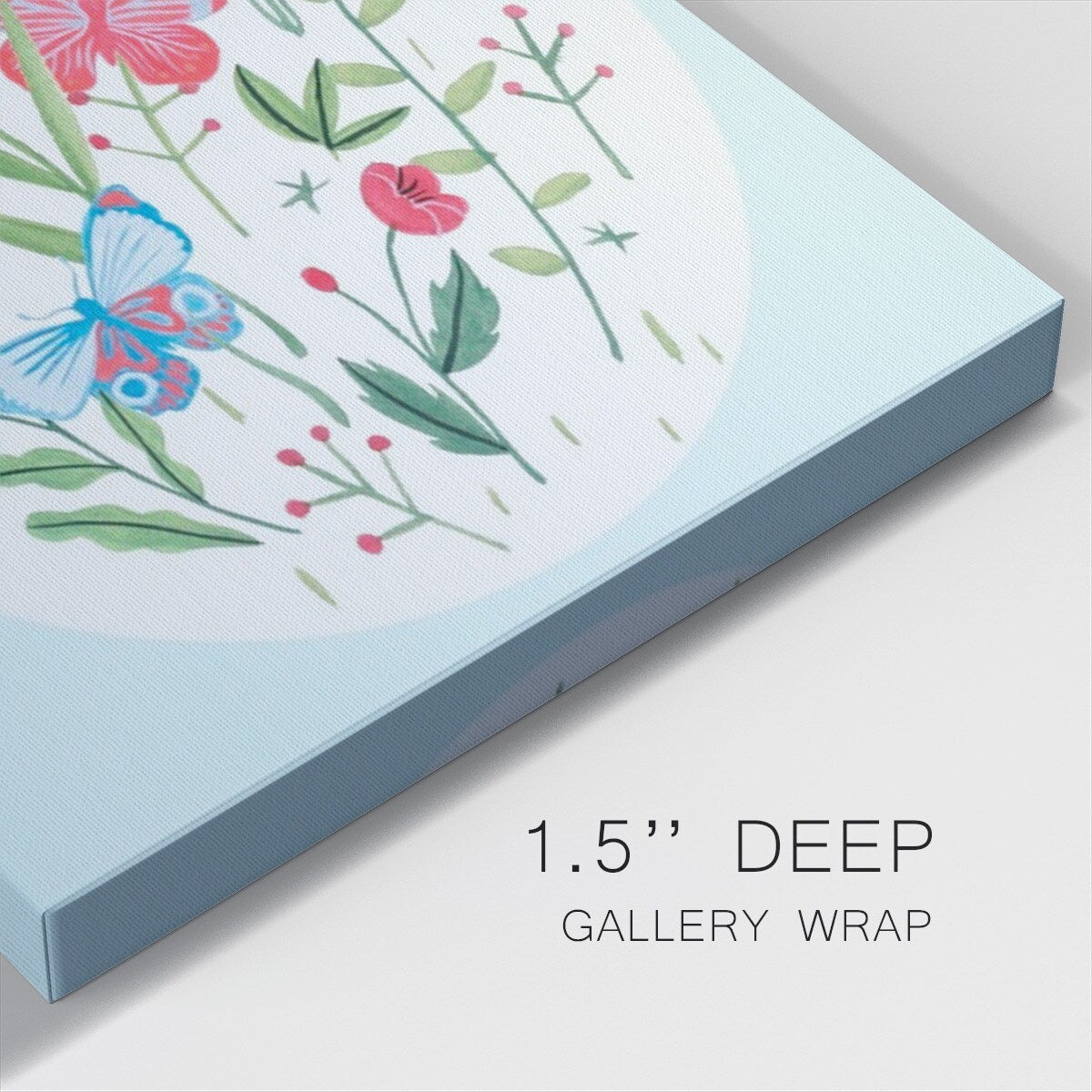 Butterfly Season V-Gallery Wrapped Canvas