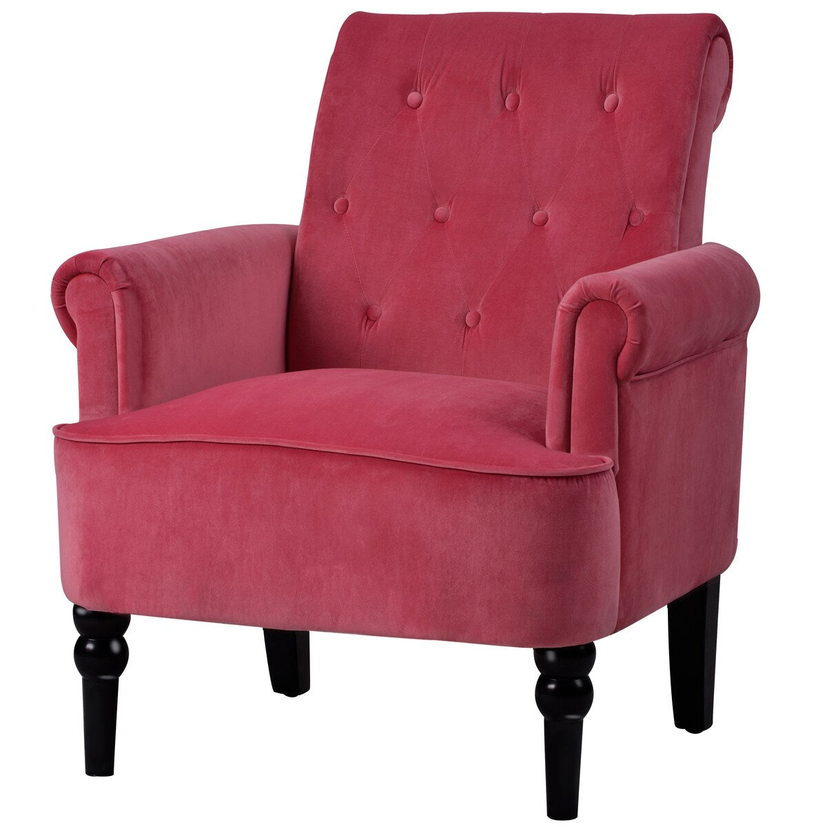Button Tufted Club Chair