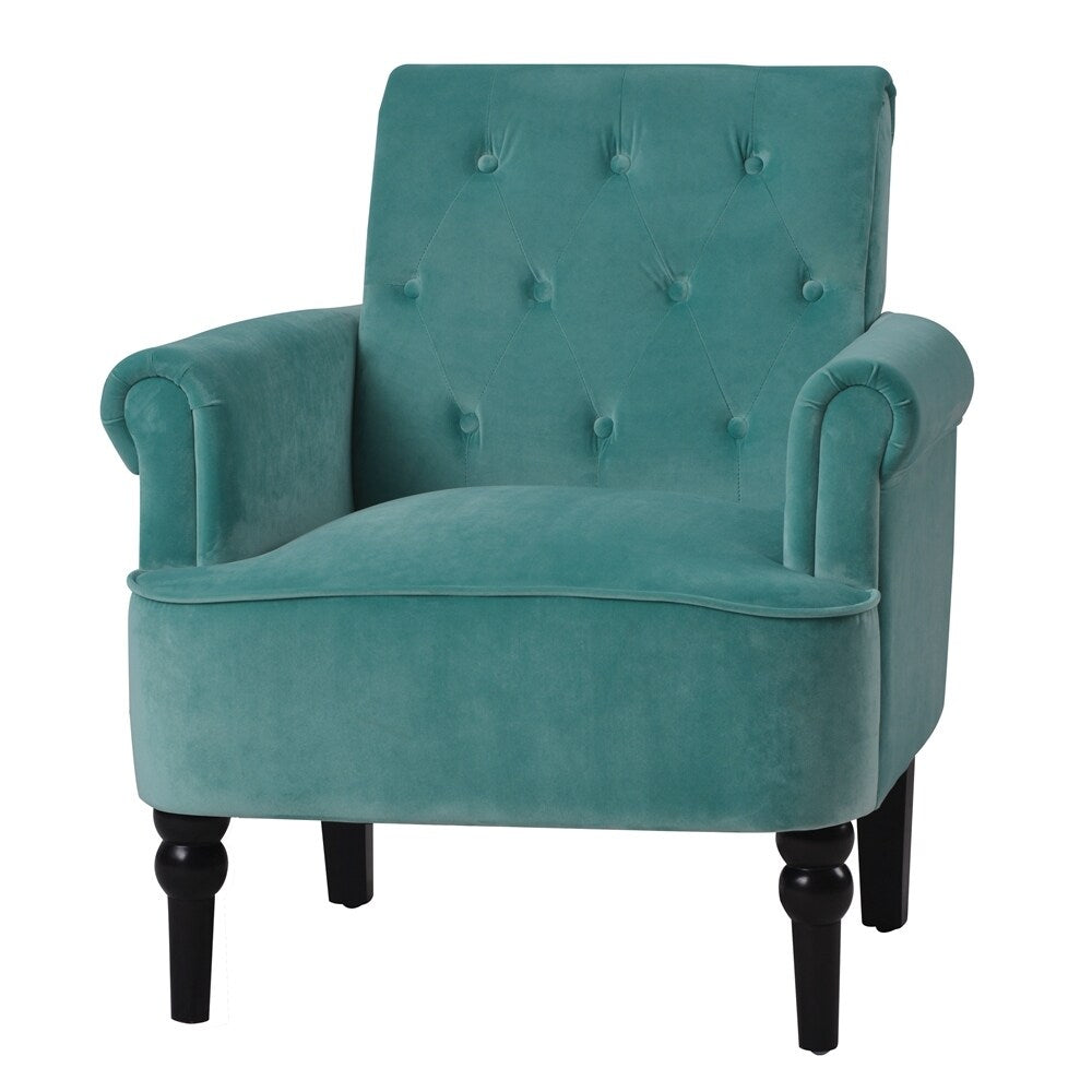 Button Tufted Club Chair