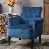 Button Tufted Club Chair