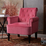 Button Tufted Club Chair