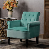 Button Tufted Club Chair