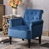 Button Tufted Club Chair