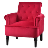 Button Tufted Club Chair