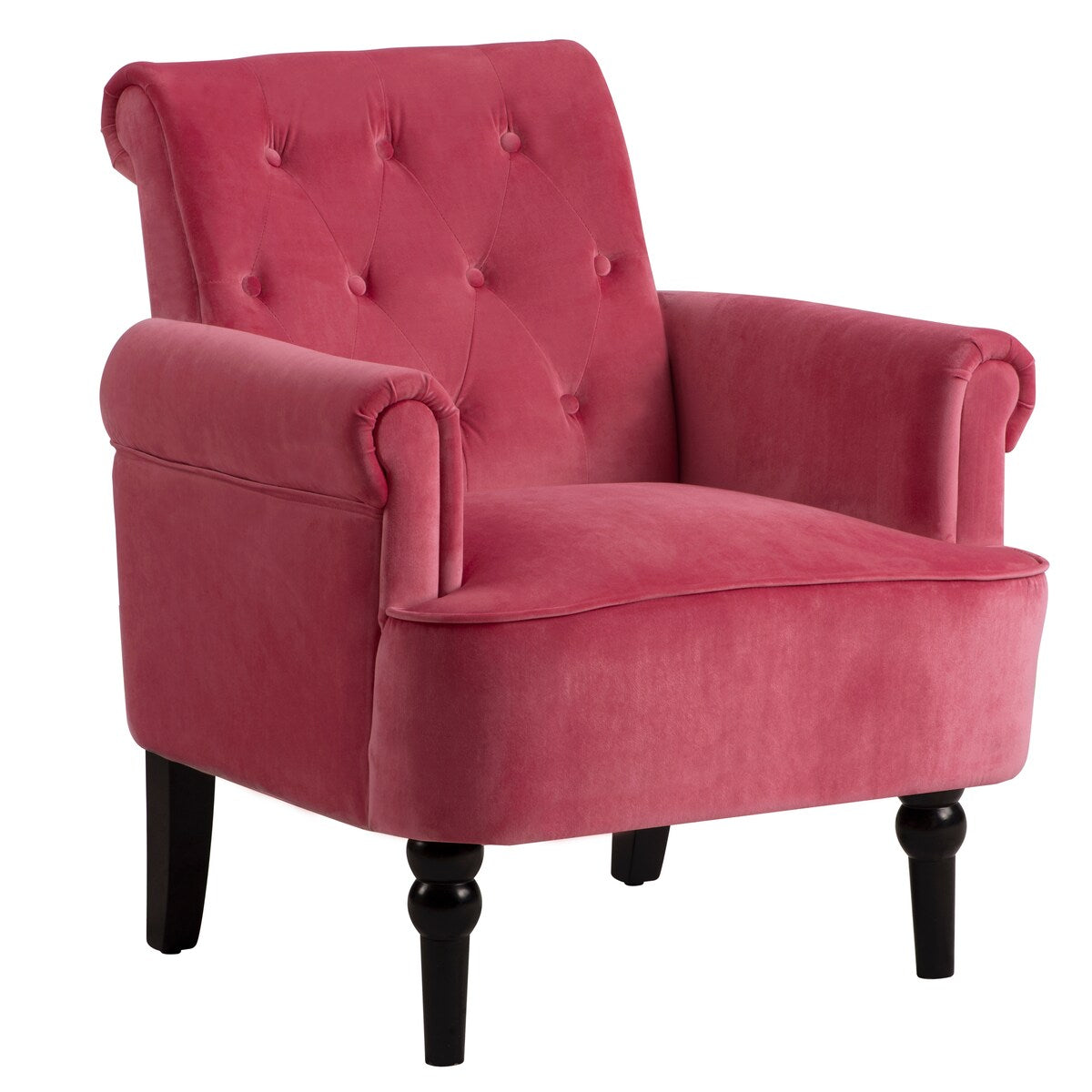 Button Tufted Club Chair