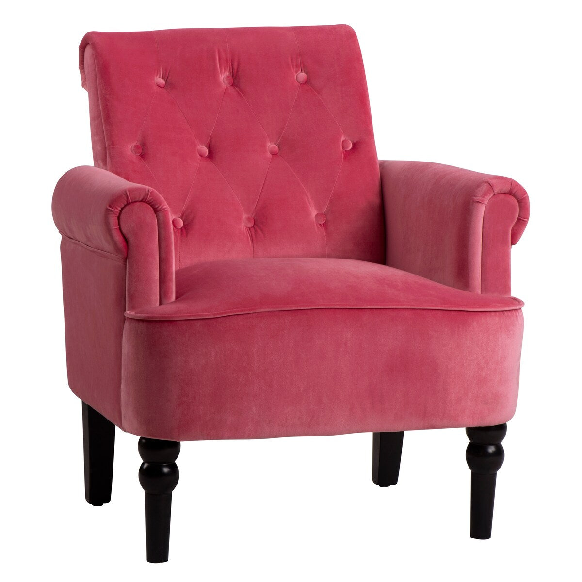 Button Tufted Club Chair