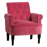 Button Tufted Club Chair