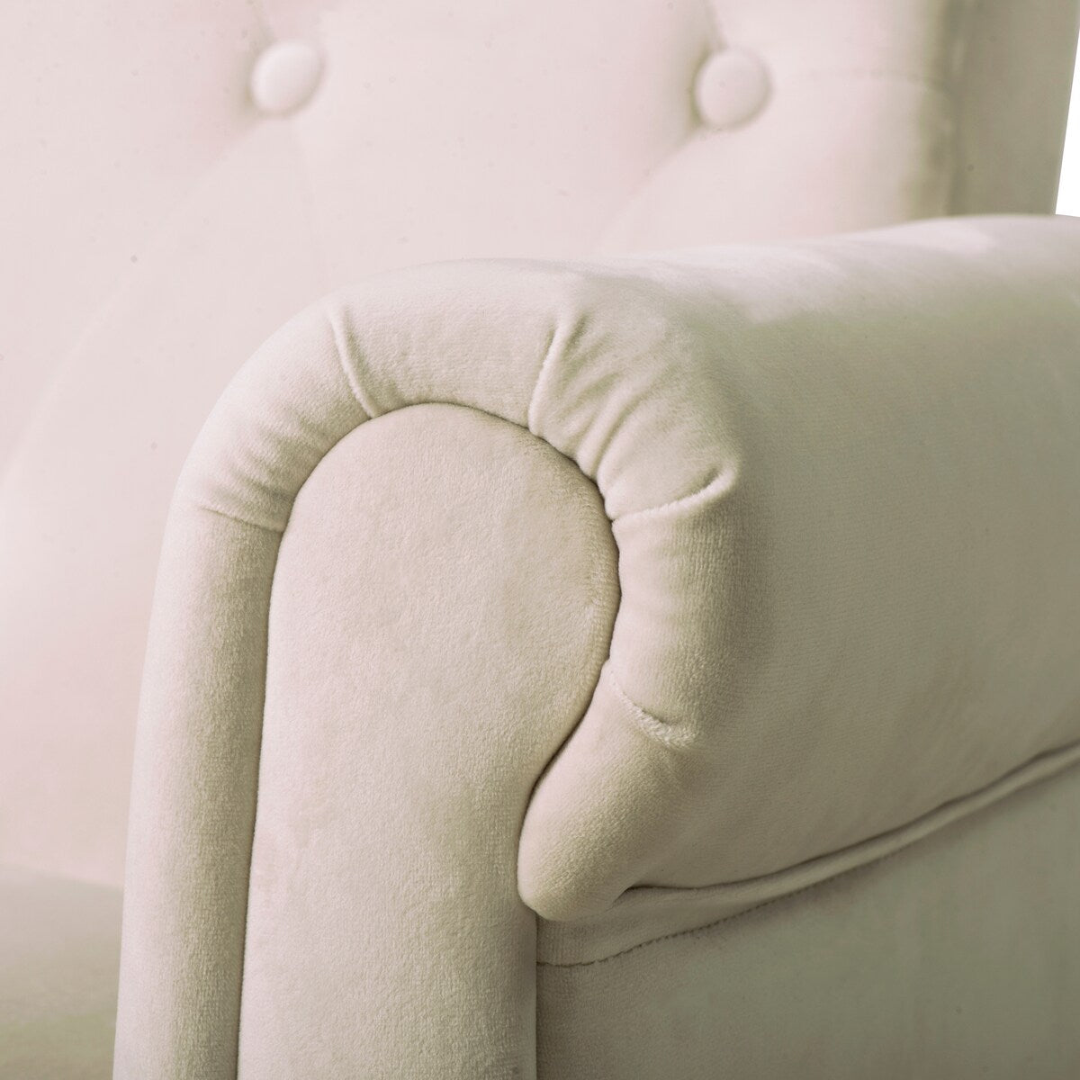 Button Tufted Club Chair