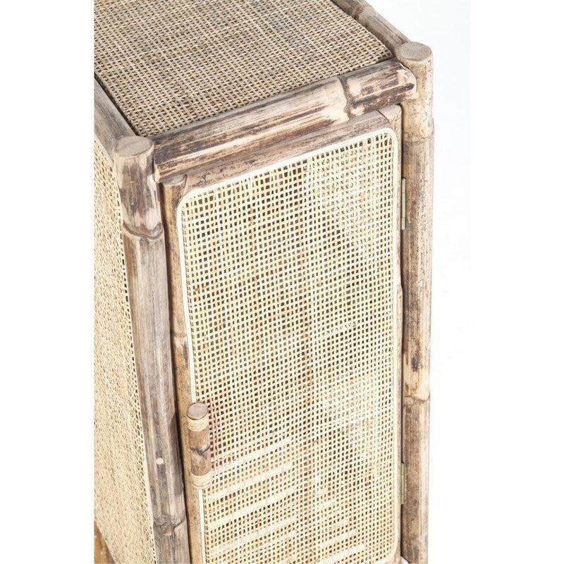 By-Boo Metz Natural Rattan Nightstand