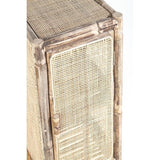 By-Boo Metz Natural Rattan Nightstand