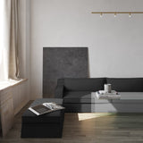Byrne Black Jack Leather Sofa - Custom Made to Order TAG by Tandem Arbor