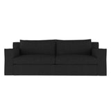 Byrne Black Jack Leather Sofa - Custom Made to Order TAG by Tandem Arbor