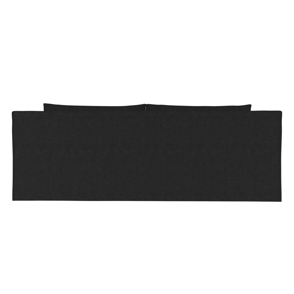Byrne Black Jack Leather Sofa - Custom Made to Order TAG by Tandem Arbor