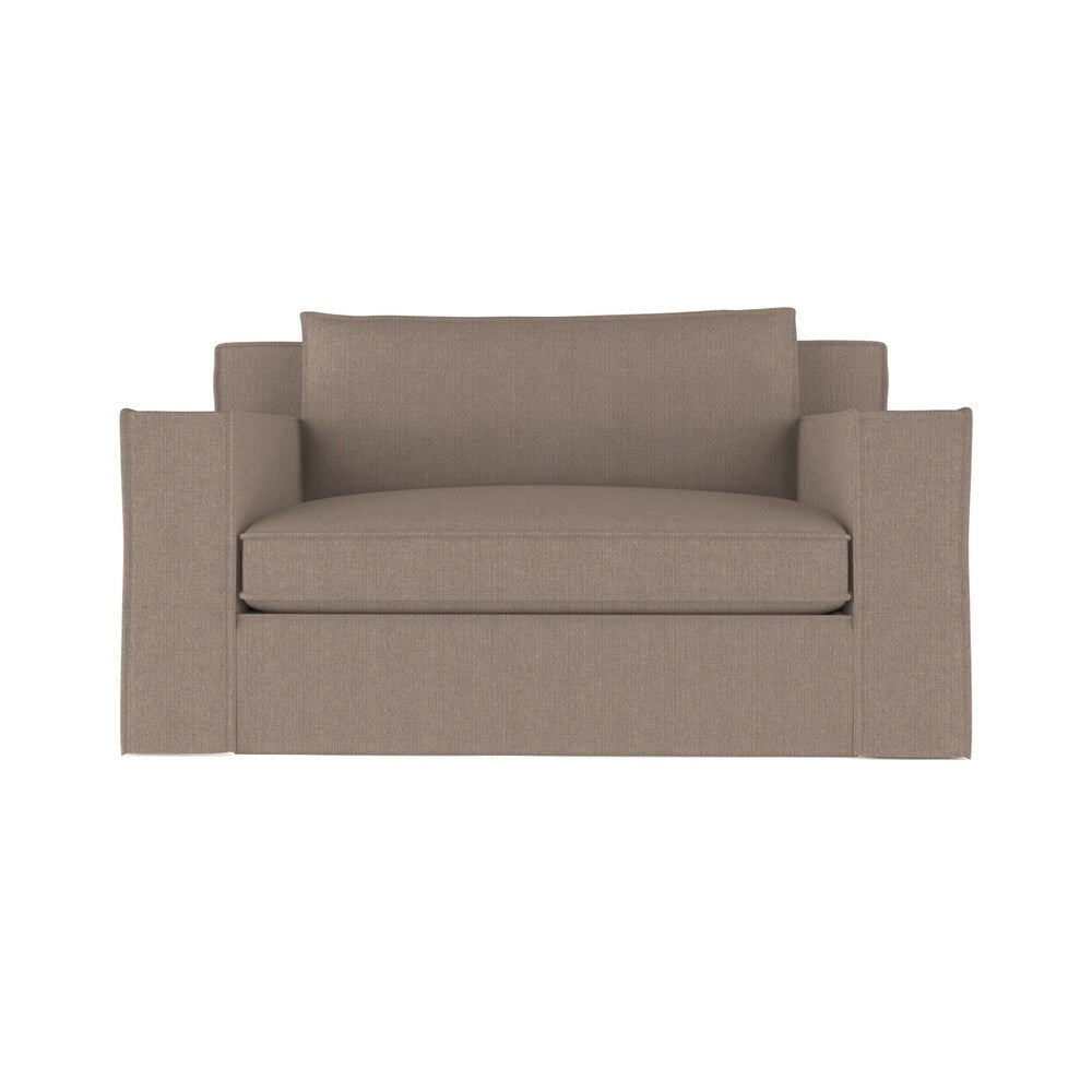Byrne Dolphin Linen Sofa - Custom Made to Order TAG by Tandem Arbor