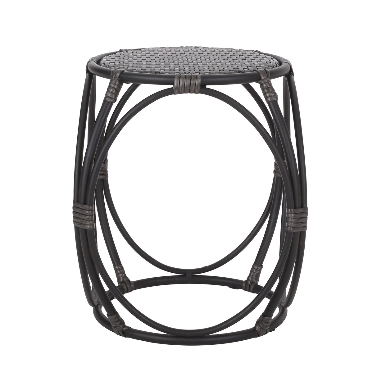 Byson Wicker Outdoor 3 Piece Chat Set by Christopher Knight Home