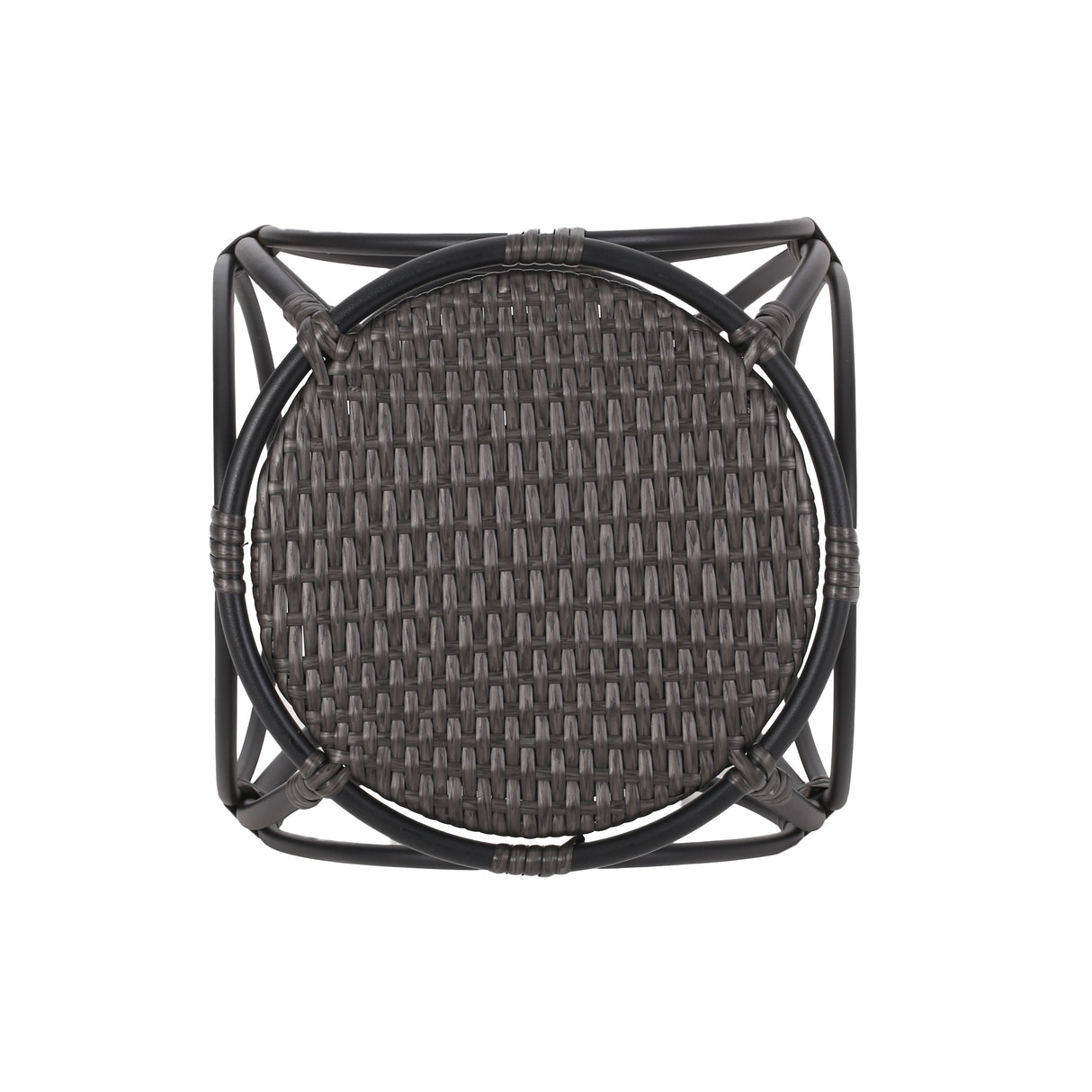 Byson Wicker Outdoor 3 Piece Chat Set by Christopher Knight Home