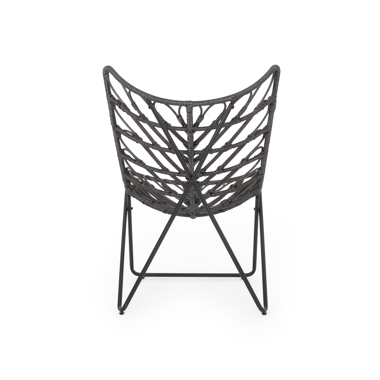 Byson Wicker Outdoor 3 Piece Chat Set by Christopher Knight Home