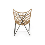 Byson Wicker Outdoor 3 Piece Chat Set by Christopher Knight Home