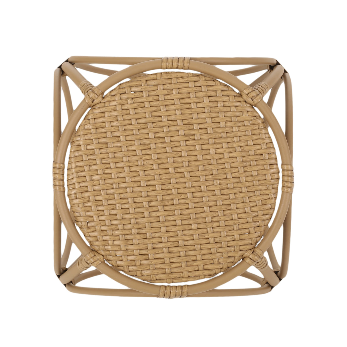 Byson Wicker Outdoor 3 Piece Chat Set by Christopher Knight Home