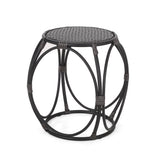 Byson Wicker Outdoor 3 Piece Chat Set by Christopher Knight Home
