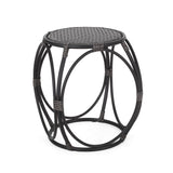 Byson Wicker Outdoor 3 Piece Chat Set by Christopher Knight Home
