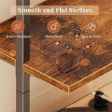  5 Tier Bookshelf Narrow Book Shelf Set of 2 - 11.4"D x 15.4"W x 70.1"H