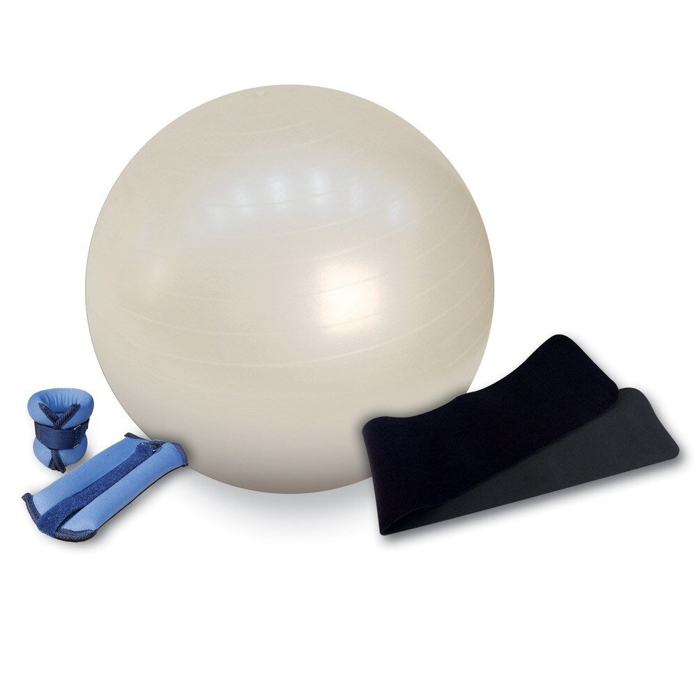 CAP Barbell 55 cm Exercise Ball Fitness Kit