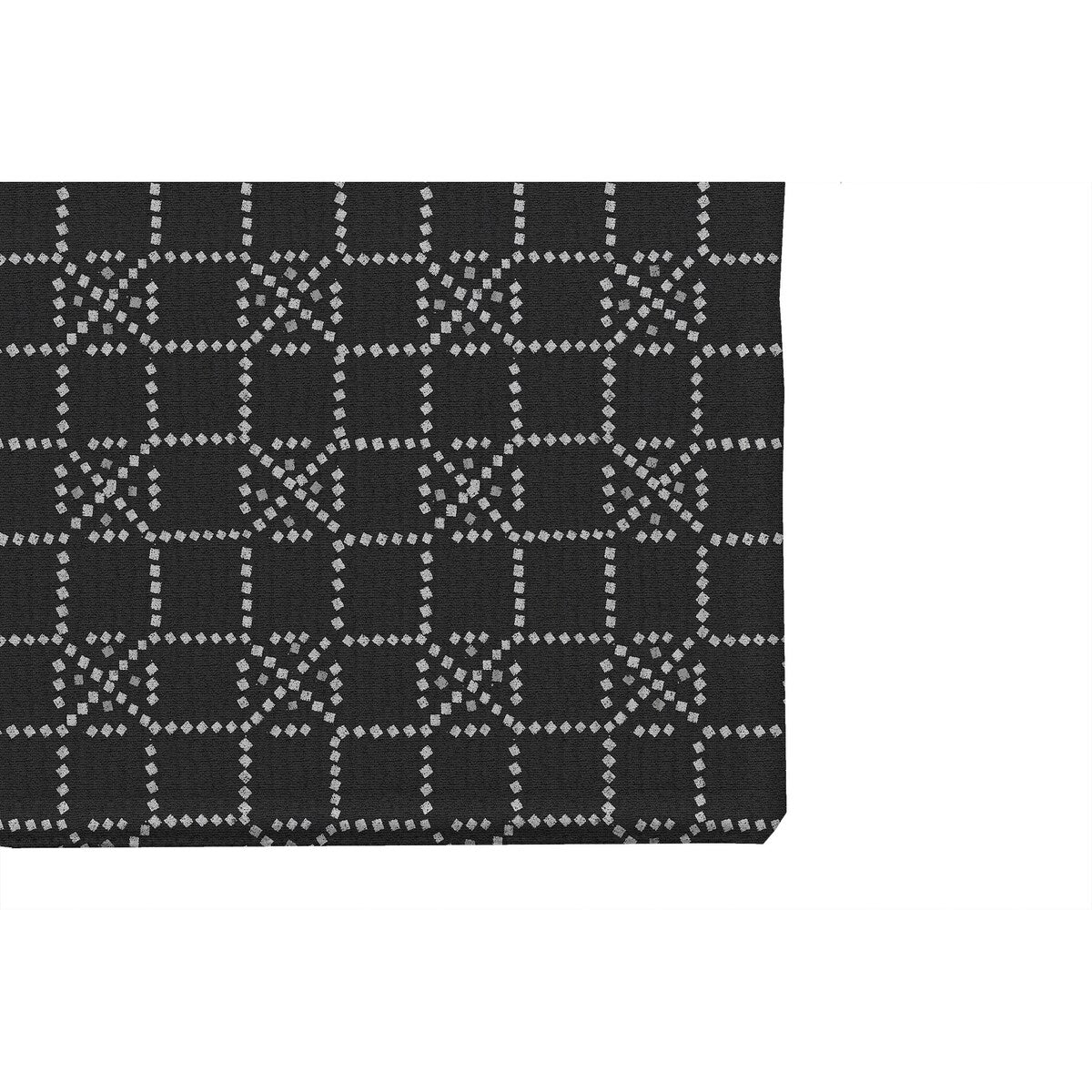 CHECKED CHARCOAL with Rubberized non-slip Backing Indoor|Outdoor Mat By Kavka Designs