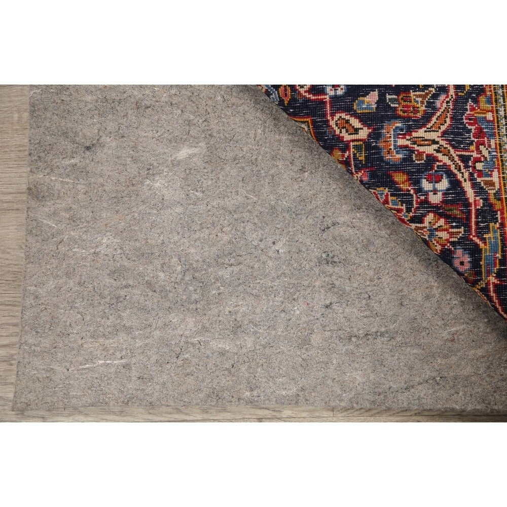 CLEARANCE Floral Kashan Persian Red Area Rug Hand-Knotted - 6'1" x 9'8"