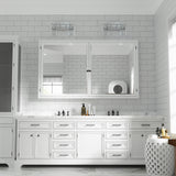 CO-Z Modern 2-Light Vanity Light Wall Sconce with Clear Glass Shades