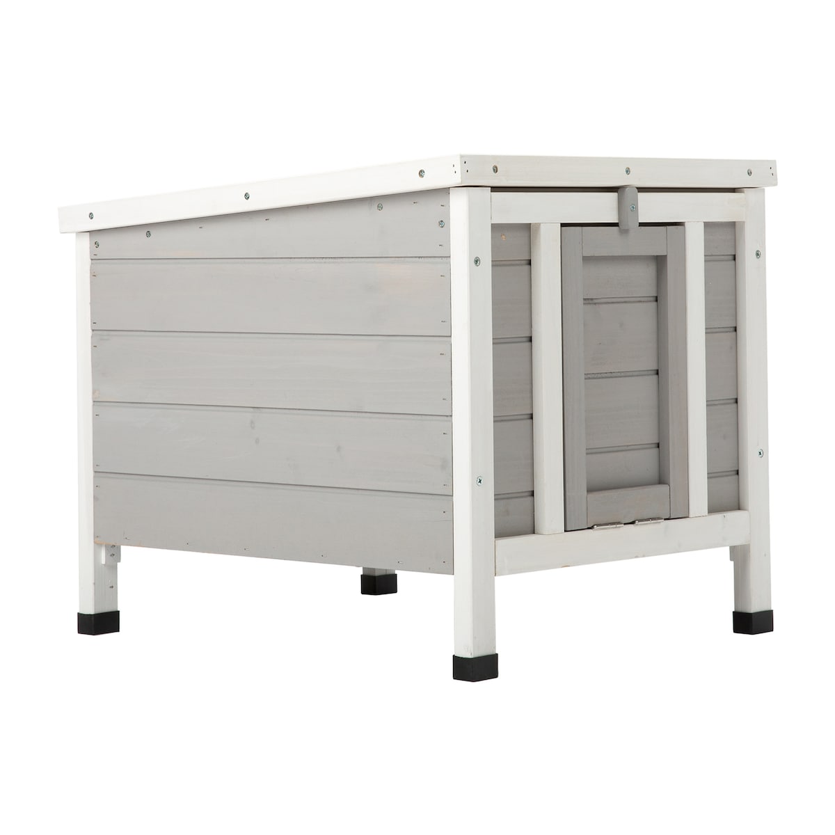 CO-Z Weatherproof Indoor Outdoor Wooden Bunny Hutch Pet House for Rabbits Cats Guinea Pigs
