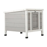 CO-Z Weatherproof Indoor Outdoor Wooden Bunny Hutch Pet House for Rabbits Cats Guinea Pigs